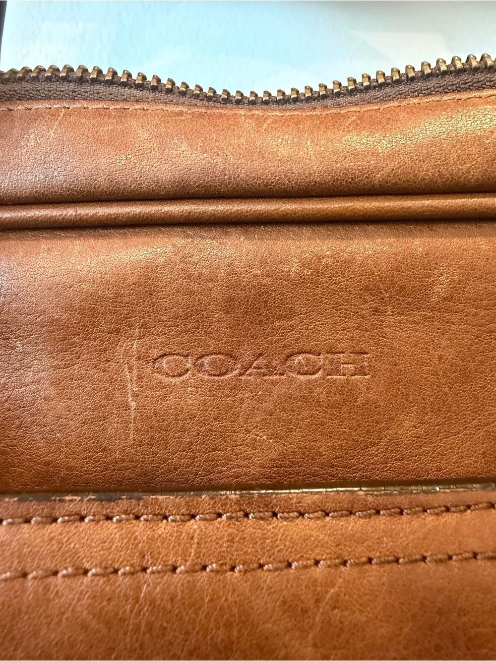 Vintage - Coach leather Bleeker briefcase 70901